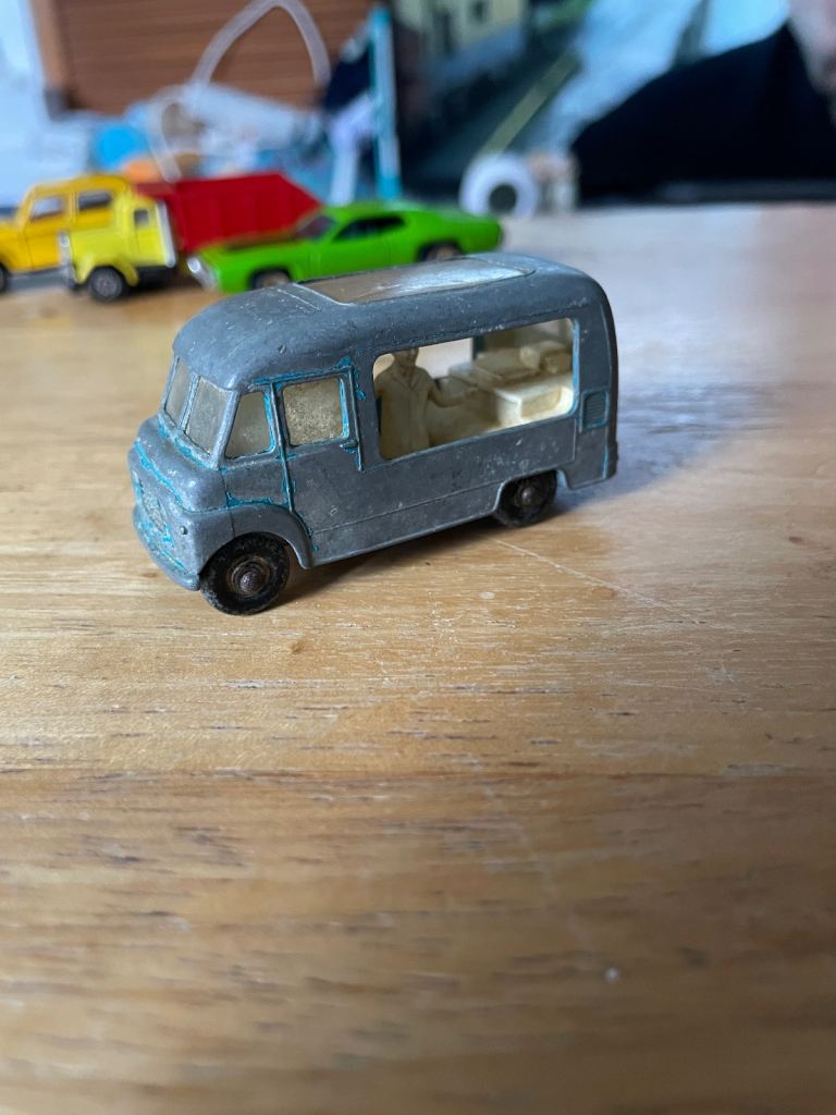 Vintage Matchbox Lesney No. 47 Commer Ice Cream Canteen die-cast toy van