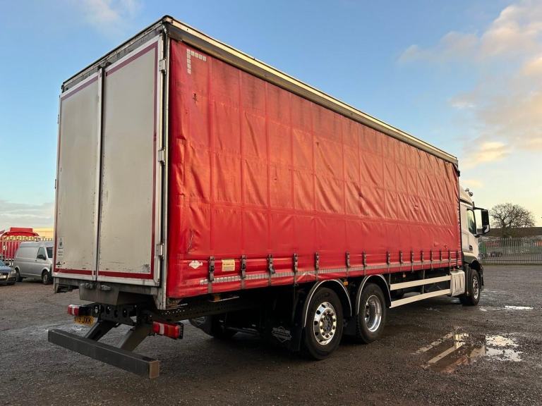 MERCEDES ACTROS 2532 *EURO 6* 26 TONNE CURTAINSIDE 2019 – BV19 JXK