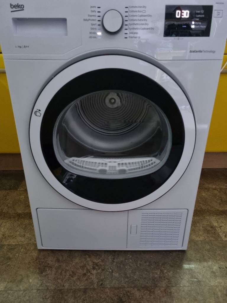Beko Heat Pump Tumble Dryer - White, Excellent Condition
