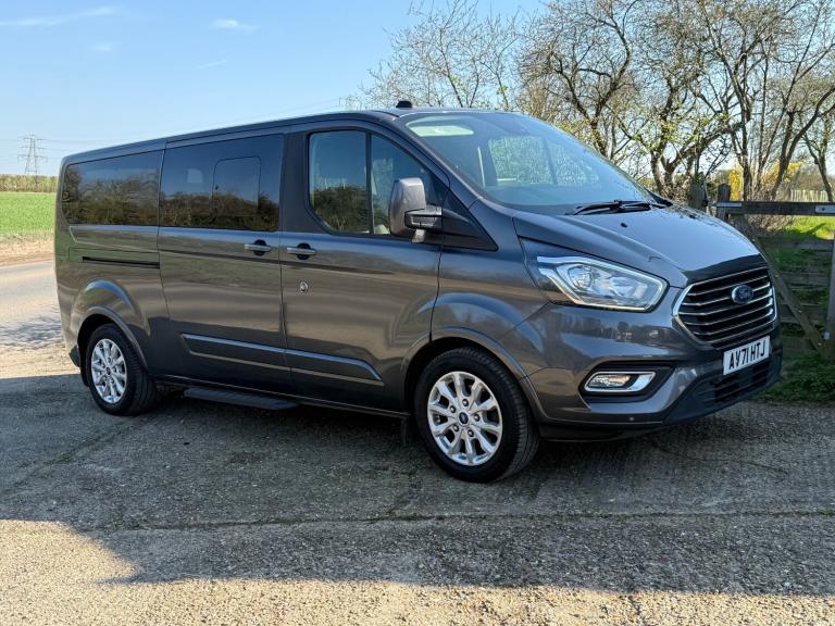 2021 Ford Tourneo Custom 2.0 EcoBlue 130ps L/R 9 Seater Titanium Auto MPV Diesel Automatic