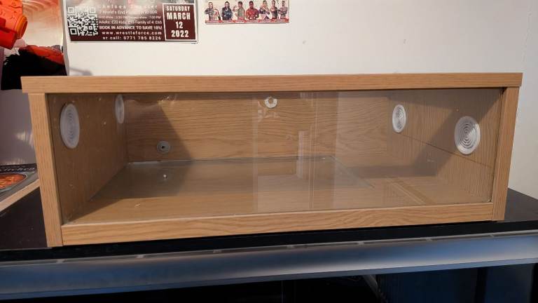 Three vivariums for sale