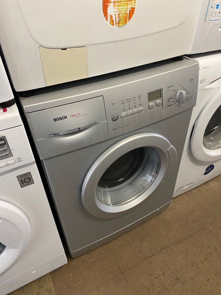 🚚✅SILVER BOSCH FULLY CLEANED AND TESTED WASHING MACHINE WE DO DELIVER 