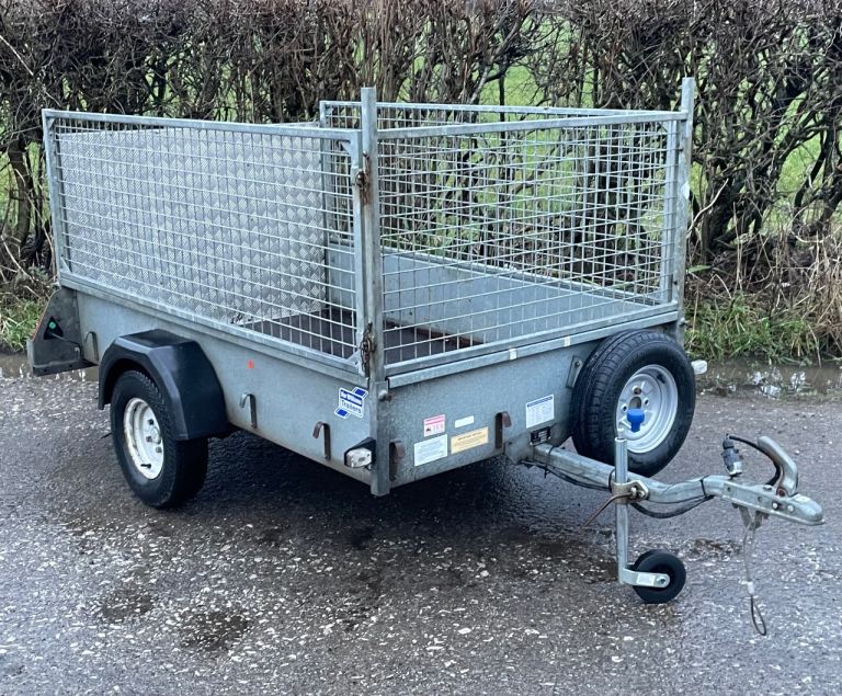 Ifor Williams P6e Caged 500kg Trailer Single Axle 6ft x 4ft Removable Mesh Sides