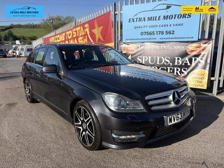 2013 Mercedes-Benz C Class C220 CDI BlueEFFICIENCY AMG Sport Plus 5dr Auto ESTATE DIESEL Automatic