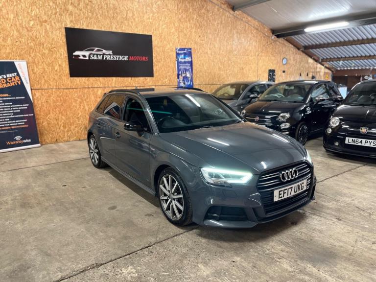 2017 Audi A3 1.6 TDI Black Edition Sportback S Tronic Euro 6 (s/s) 5dr HATCHBACK Diesel Automatic