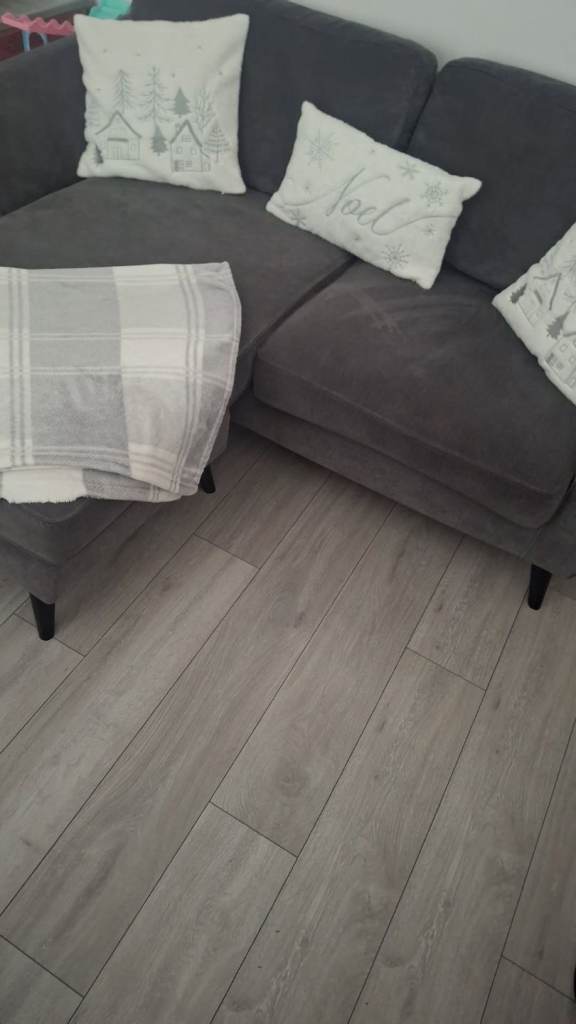 Grey 3 seater sofa with Chaise