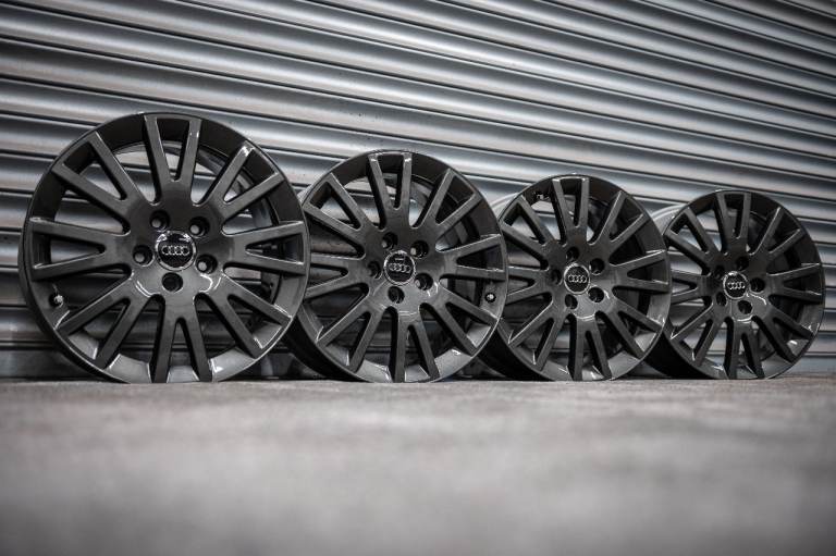 *Refurbished* Genuine 17" Audi A3 Alloy Wheels 5x112 Fits Golf/Caddy