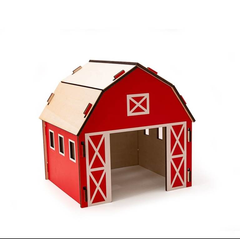 Handmade platpack barn for rats ,baby rabbits, guinea pigs,degus,rats,gerbils, hamsters