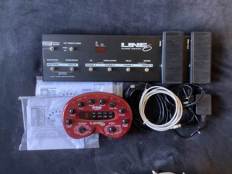 image for Line 6 Floor Pod & Foot Board