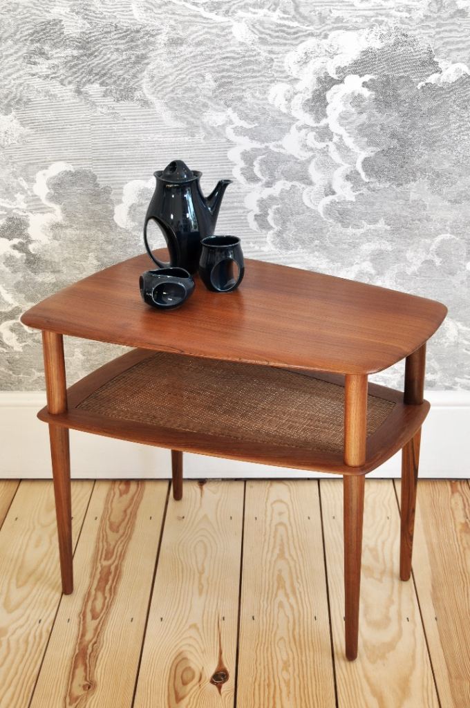 RENOVATED Vintage Retro Mid Century Danish 50's 60's Peter Hvidt Side / End / Coffee Table in Teak