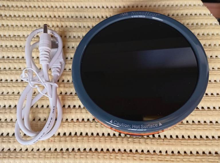 Nanoheat cup warmer