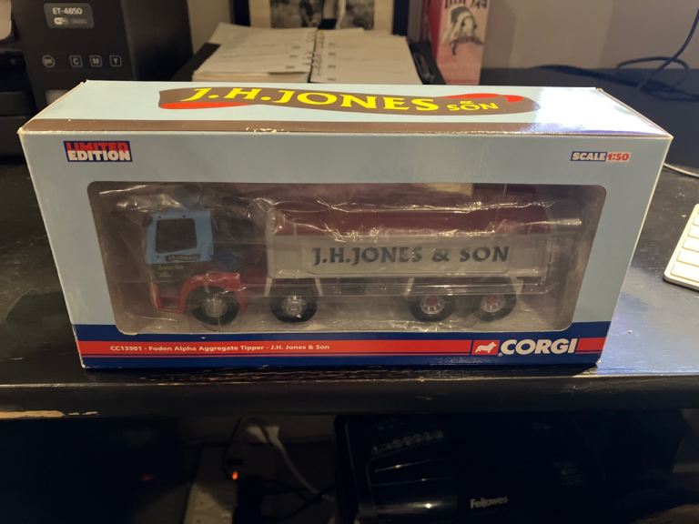 Very Rare Corgi CC13901 J H Jones Foden Alpha Tipper