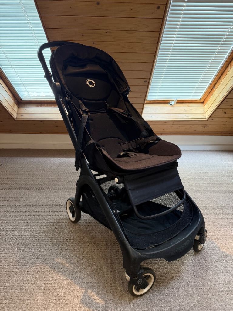 Bugaboo Butterfly Pushchair - Black, Good Condition