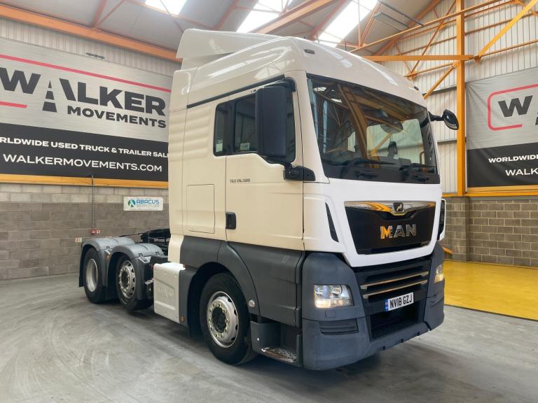 MAN TGX 26.500 *EURO 6* XLX 6X2 TRACTOR UNIT – 2018 – NV18 GZJ