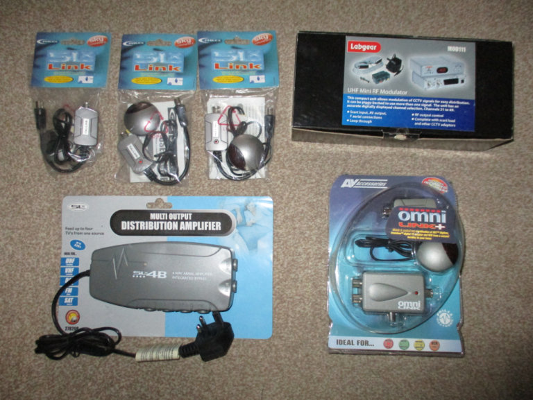 TV Amplification and Distribution Bits and Pieces