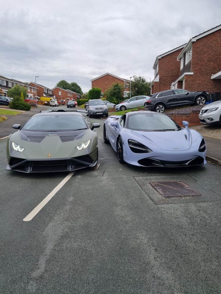 Supercar McLaren 720s chauffeur driven 