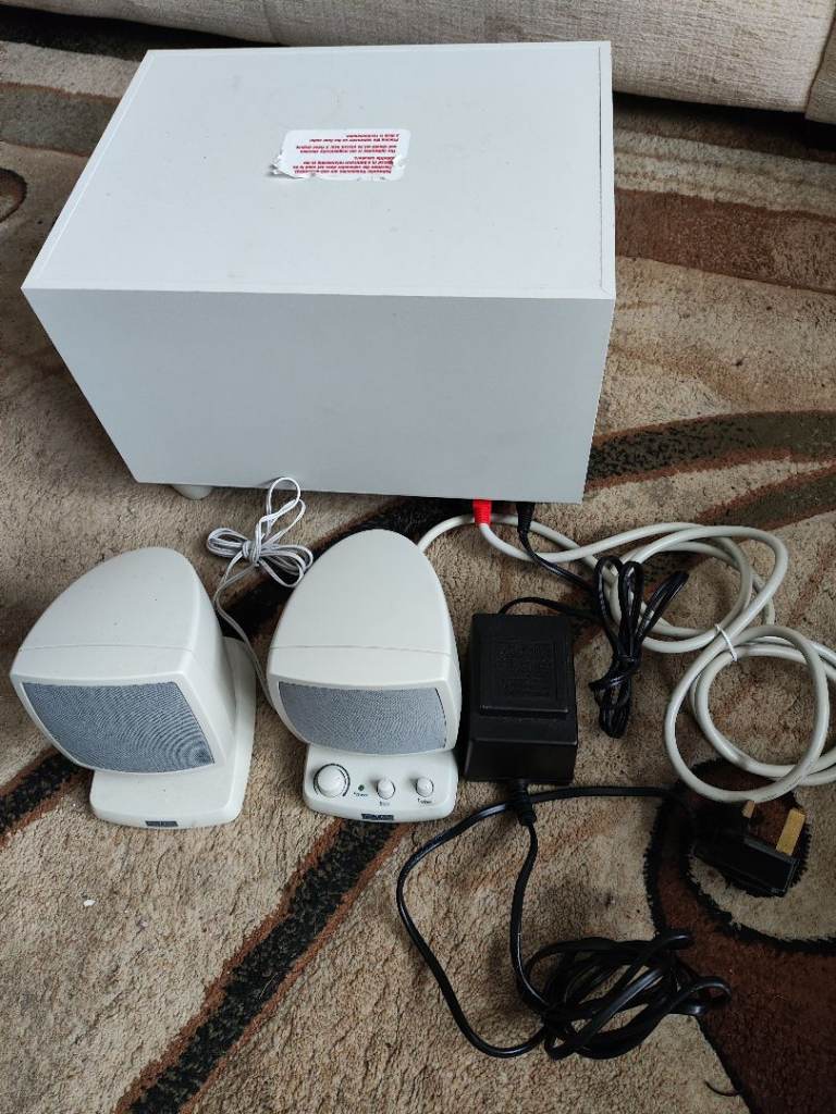 Altec 40Watts computer speakers+ Subwoofer 