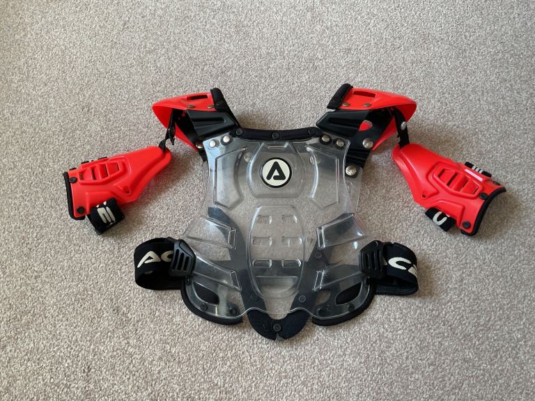 Acerbis Motocross Body Armour for Teenager/Small Adult MX Youth Chest Protector QUAD PITBIKE KTM FOX