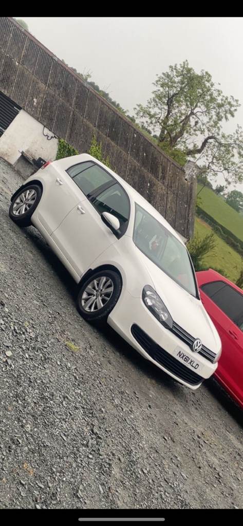 VOLKSWAGEN GOLF MATCH TDI 5 DOOR WHITE WITH ALLOY WHEELS -  DIESEL with Vland Led tail lights