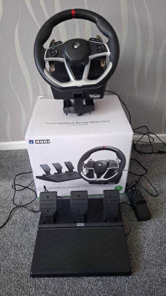 Hori Force feedback steering wheel 