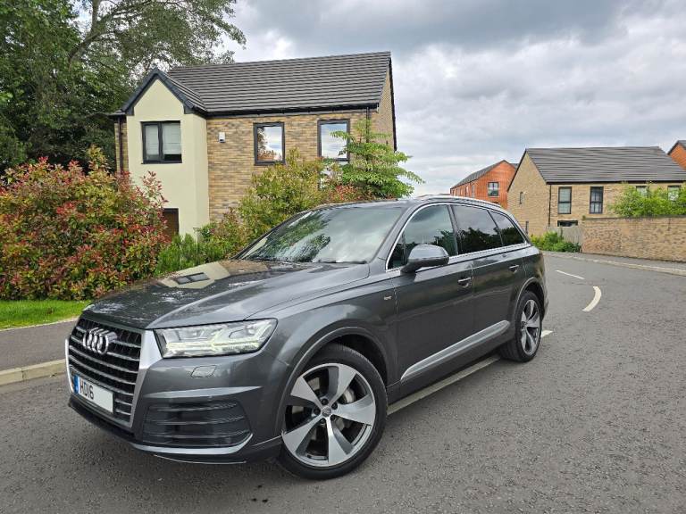 Audi, Q7, Estate, 2016, Semi-Auto, 2967 (cc), 5 doors,S-LINE,FSH,LONG MOT