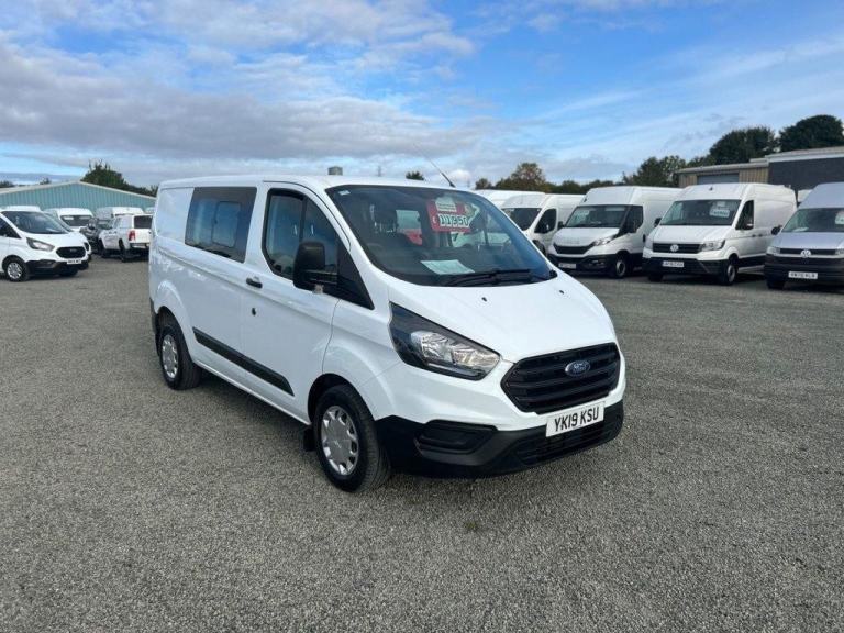 2019 ON 19 PLATE FORD TRANSIT CUSTOM 280 LEADER 5 SEATER CREW VAN ULEZ FREE ZONE