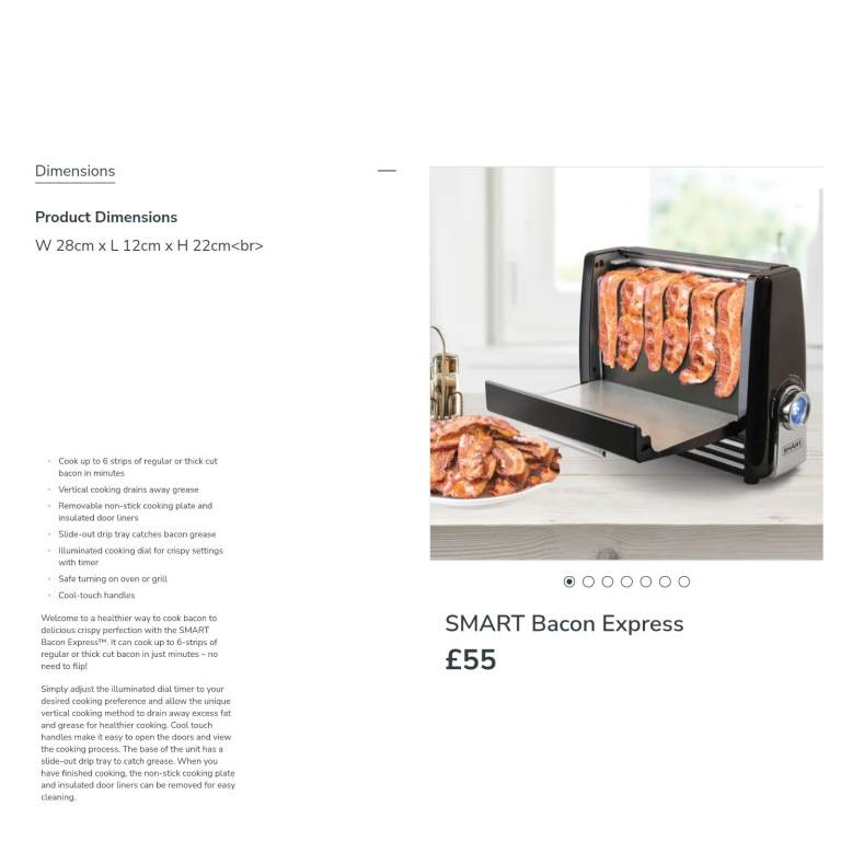 Bacon cooker health