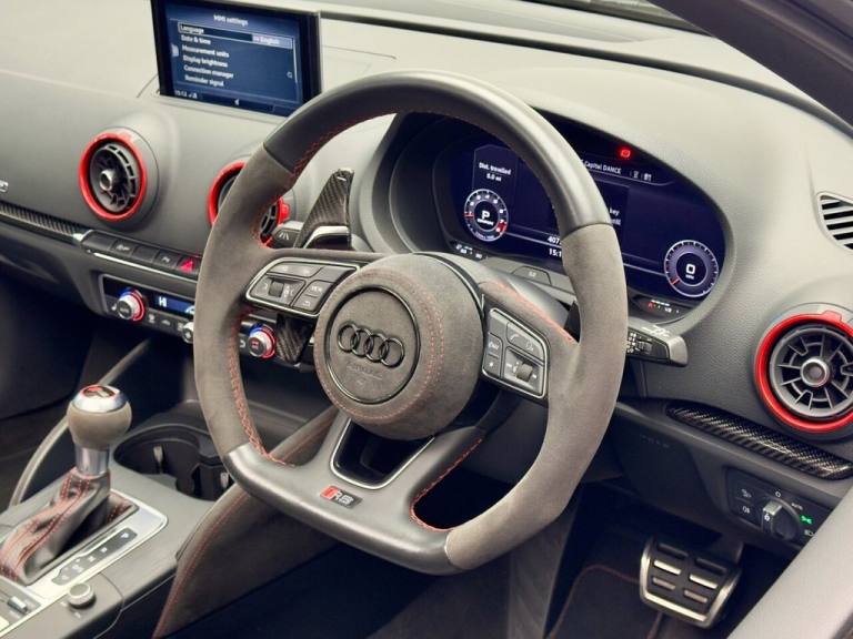 2018 Audi RS3 2.5 TFSI RS 3 Quattro 5dr S Tronic HATCHBACK PETROL Automatic