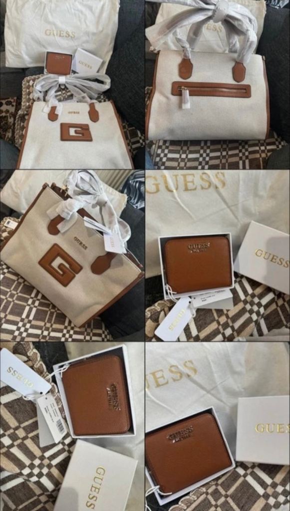 Guess Handbag and Wallet Set - NEW with Tags