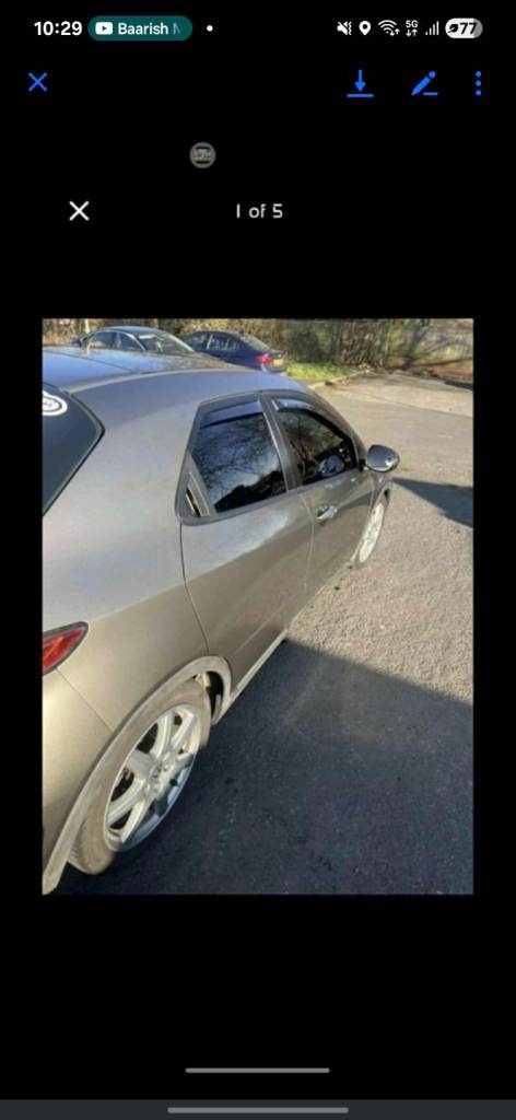 Honda, CIVIC, Hatchback, 2007, Manual, 2204 (cc), 5 doors