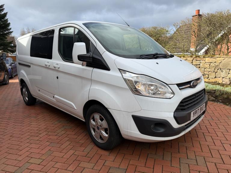 2017 Ford Transit Custom 2.0 TDCi 130ps Low Roof D/Cab Limited Van PANEL VAN Diesel Manual