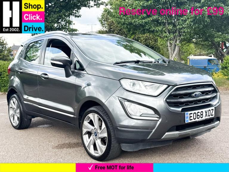 2018 Ford Ecosport 1.0T EcoBoost Titanium SUV 5dr Petrol Auto Euro 6 (s/s) (125 ps) HATCHBACK Pet...