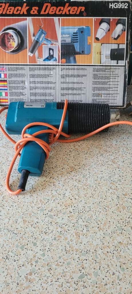 Black & Decker HG992 Heat Gun – Good Condition, Boxed