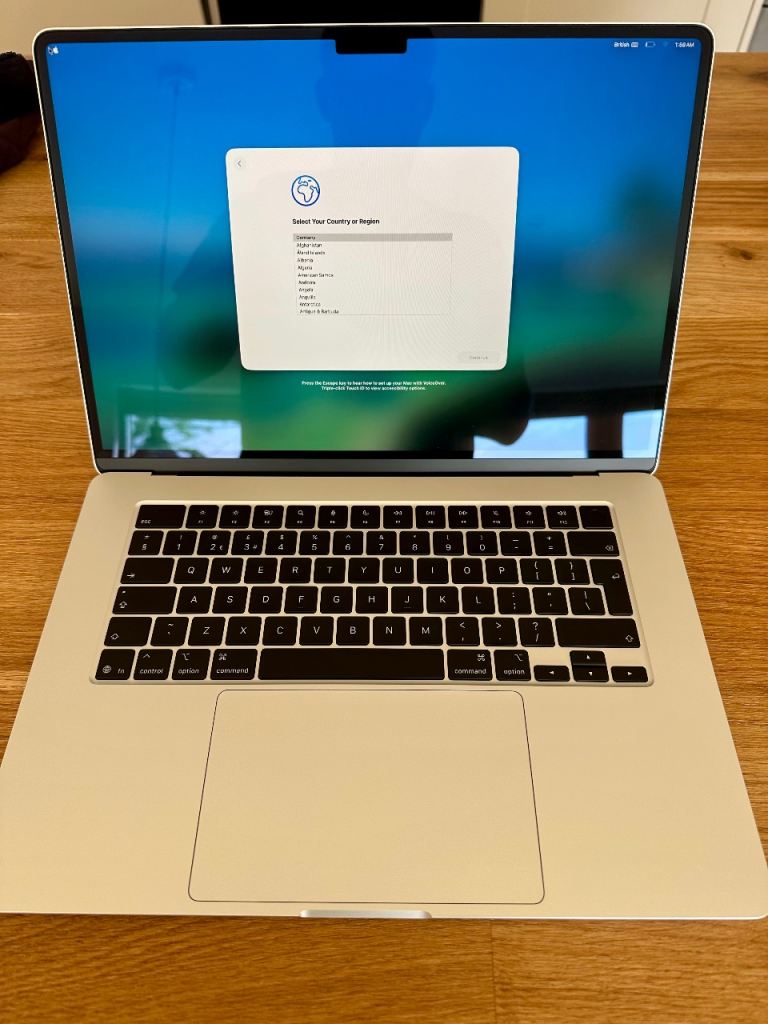 New Apple MacBook Air M4 15 inch, 2025 with Apple warranty.