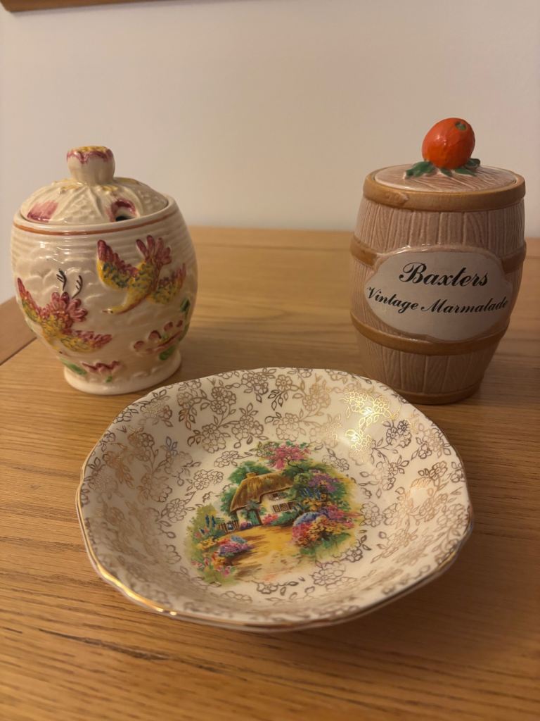 Vintage dishes
