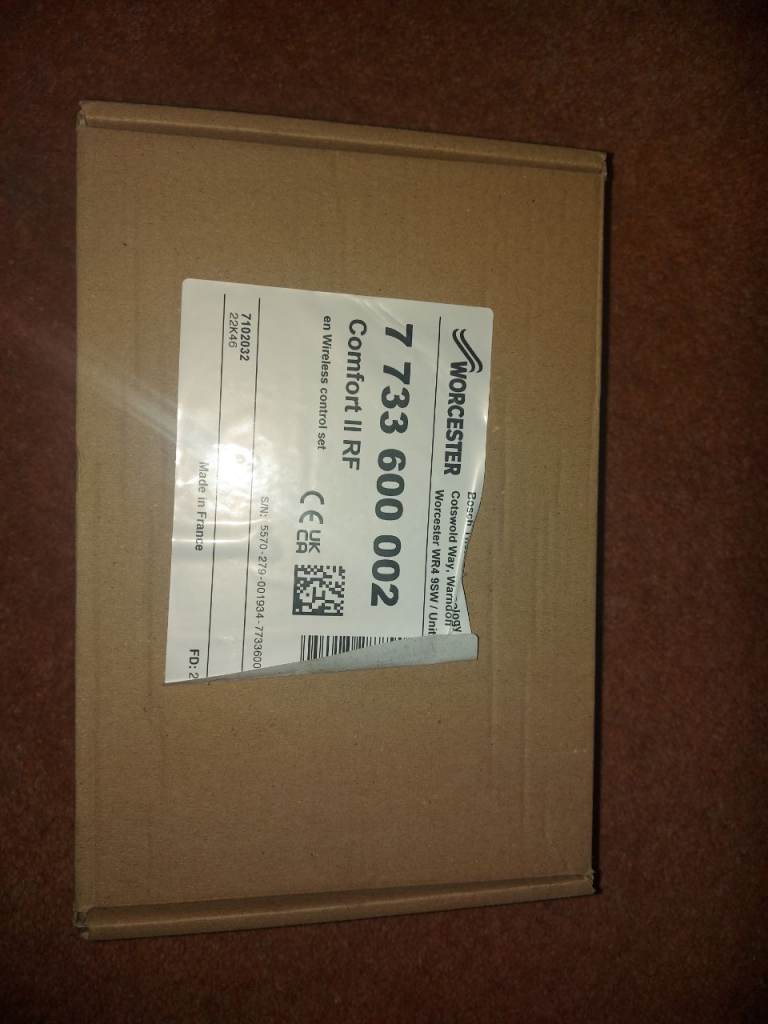 Worcester comfort II programmer & receiver 