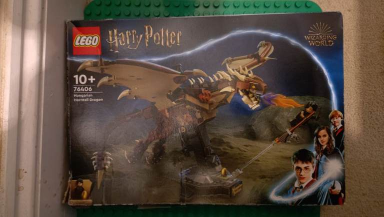 LEGO 76406 Hungarian Horntail Dragon from Harry Potter - New; bags unopened.