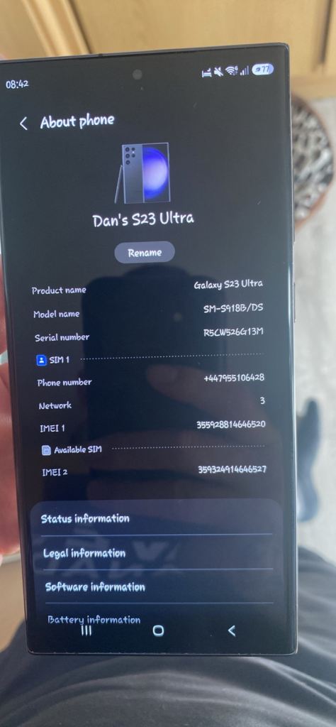 Samsung S23 Ultra