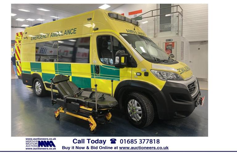 2020 Fiat Ducato 42 MAXI 2.3 MULTIJET II 176PS AMBULANCE C/W STRETCHER --------------------- PANE...