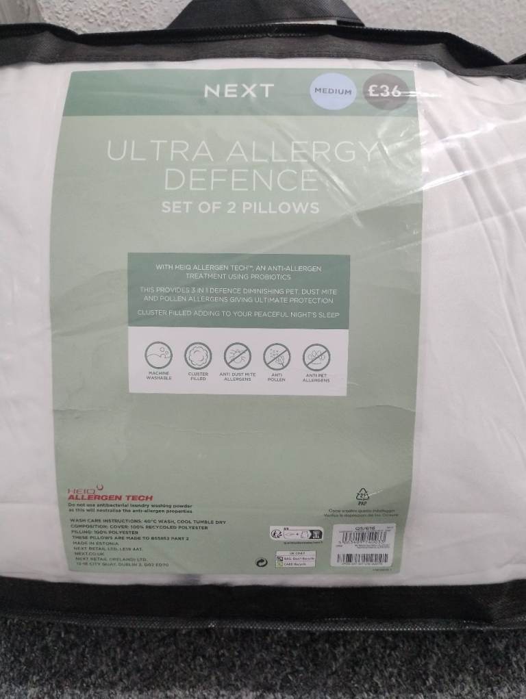 Cluster fill medium pillows new 