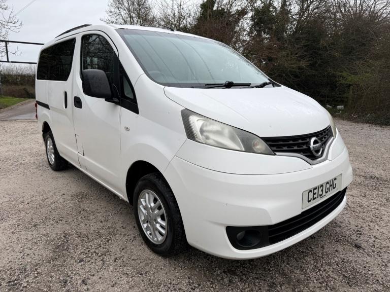 2013 13 NISSAN NV200 1.5 DCI 89 SE 6DR 7 SEATS A/C MOT 11/26 REVERSE CAM PX SWAP
