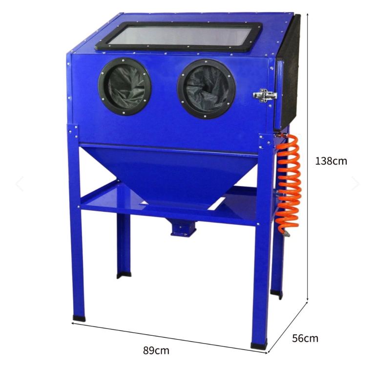 MAXBLAST blasting cabiinet 220L