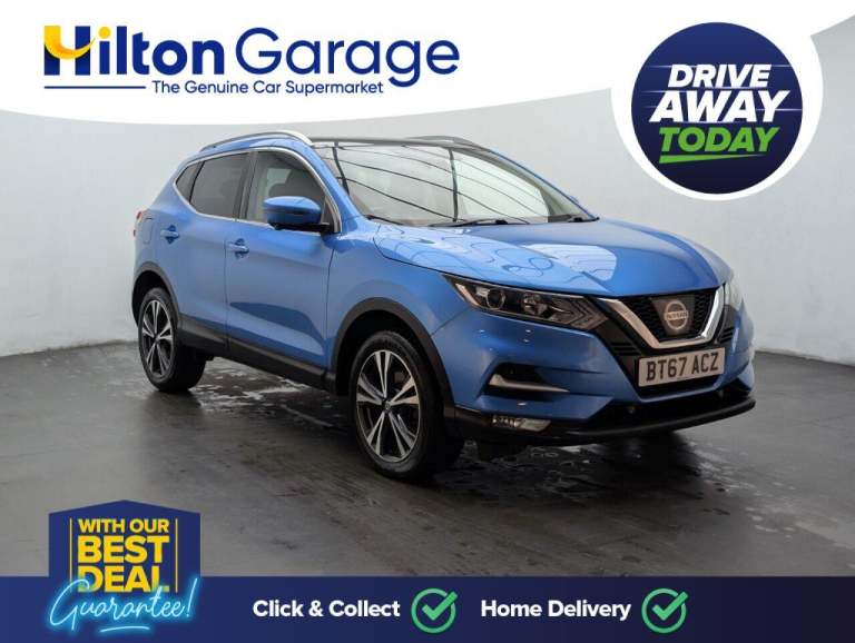 2017 Nissan Qashqai 1.2 DIG-T N-Connecta SUV 5dr Petrol Manual Euro 6 (s/s) (115 ps) REAR VIEW  H...