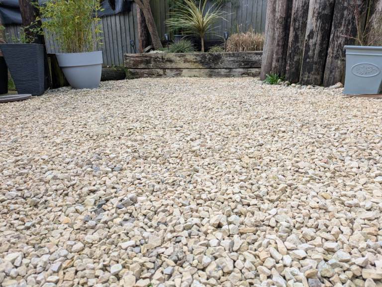 (PENDING COLLECTION) - Good quality gravel/limestone chippings