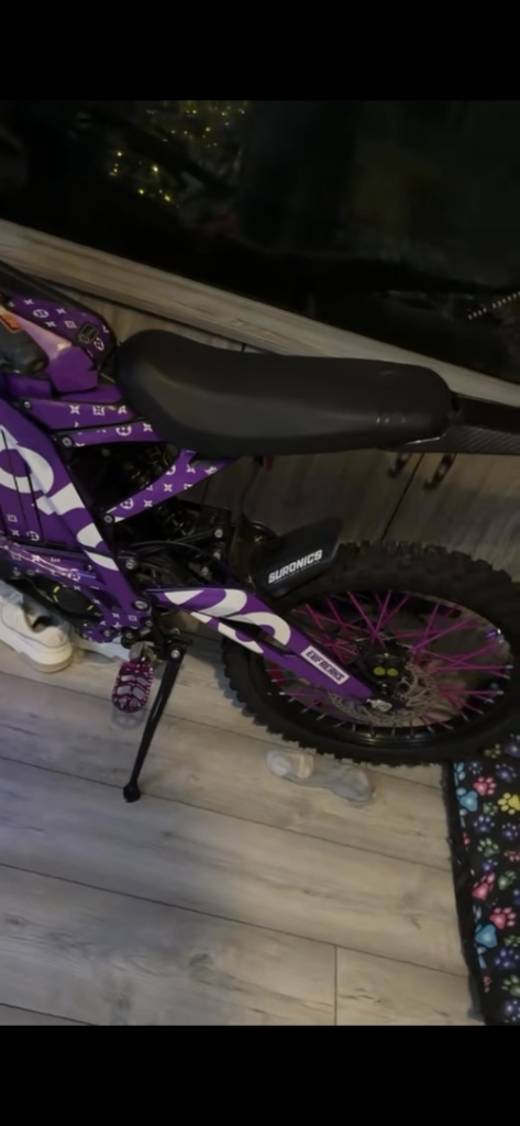 2023 SurRon Custom lv Purple & White Under 500 Genuine Miles | in ...