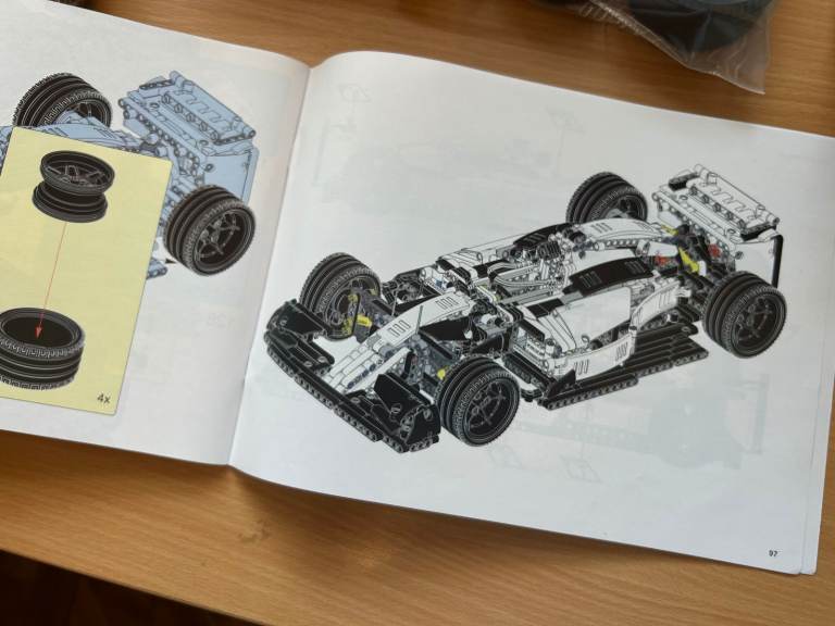 Techno  formular 1 model kit.