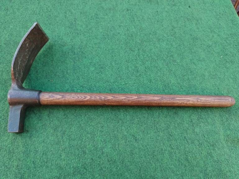 Vintage French Leborgne SNCF railway track adze