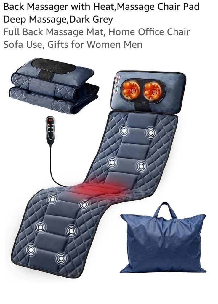 Relax Mattress Full Body Massager with Heat 
