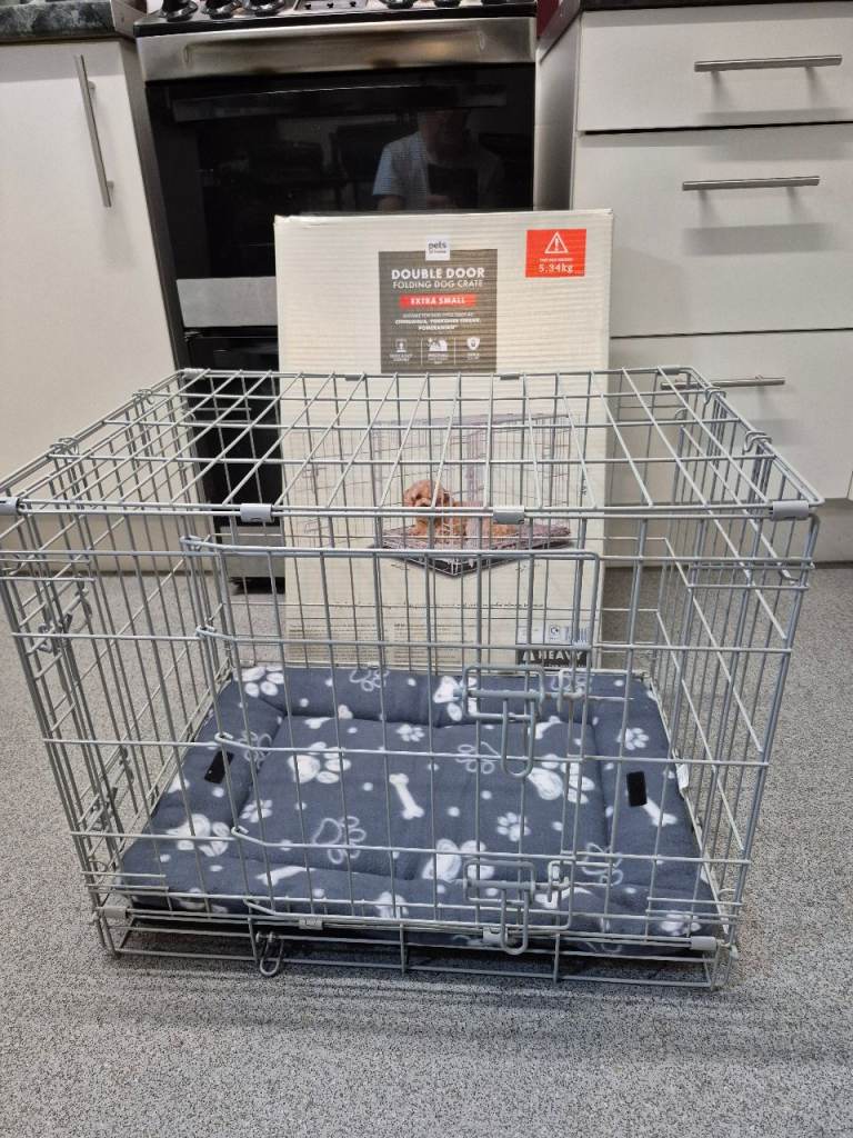 Small dog crate