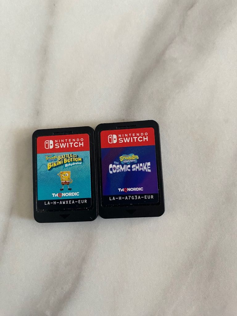 Sponge bob games bundle Nintendo switch 
